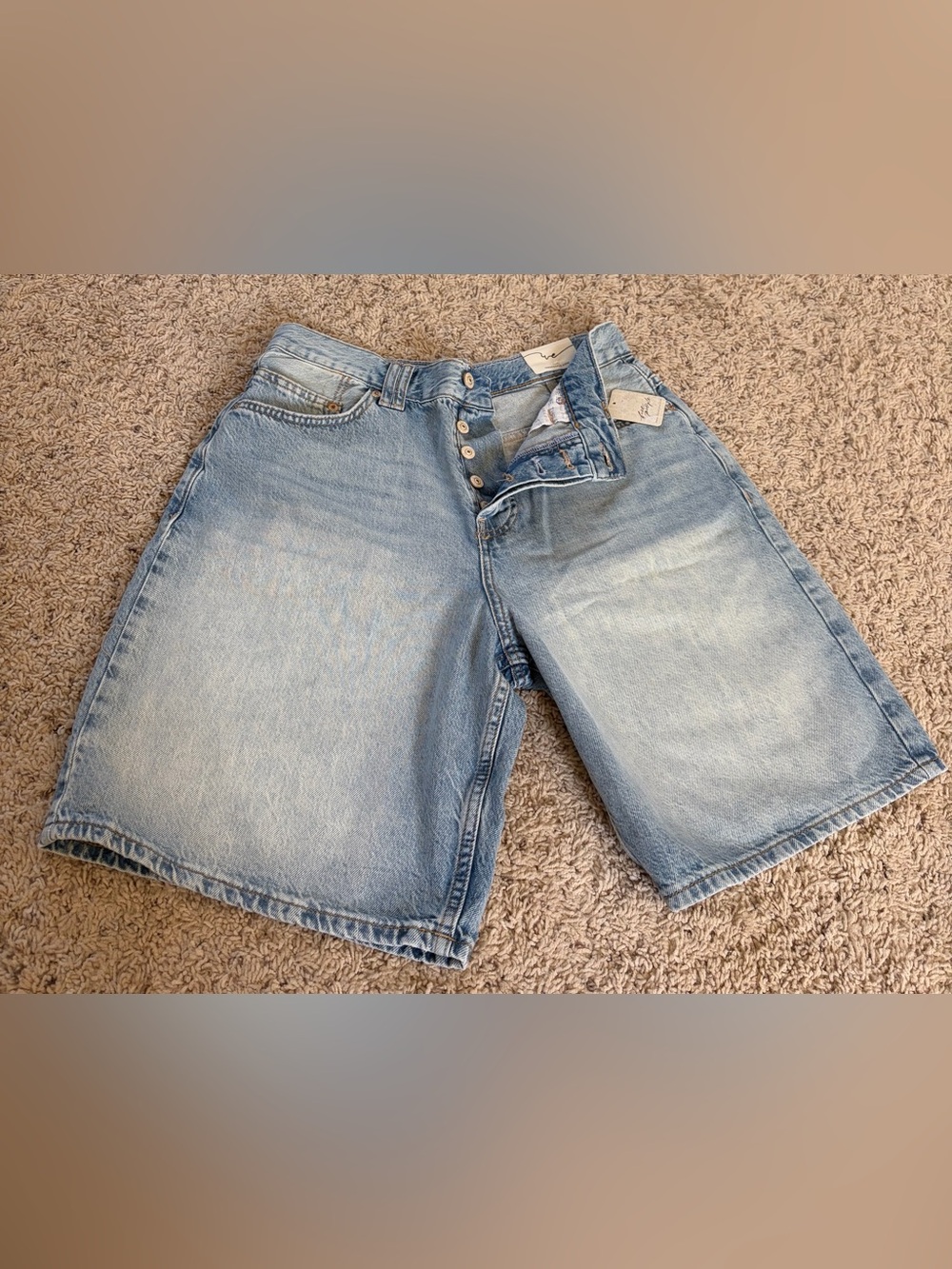 Free People Montana Shorts Size 28 NWT Cowgirl Blues